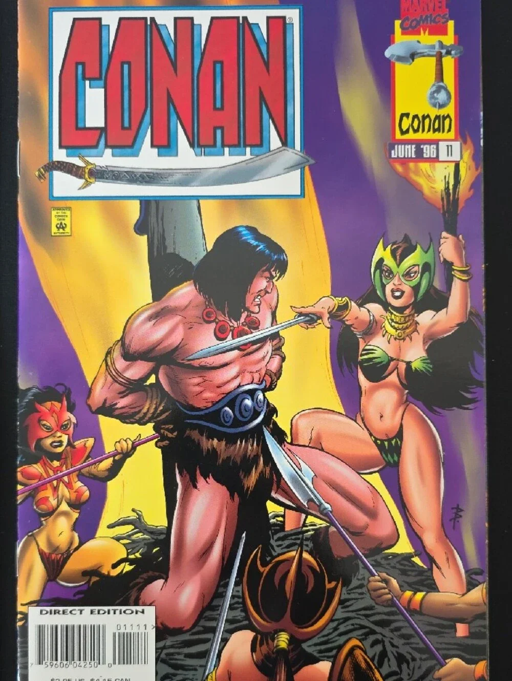 Conan Comic Book Trio - Colorful Collector Set